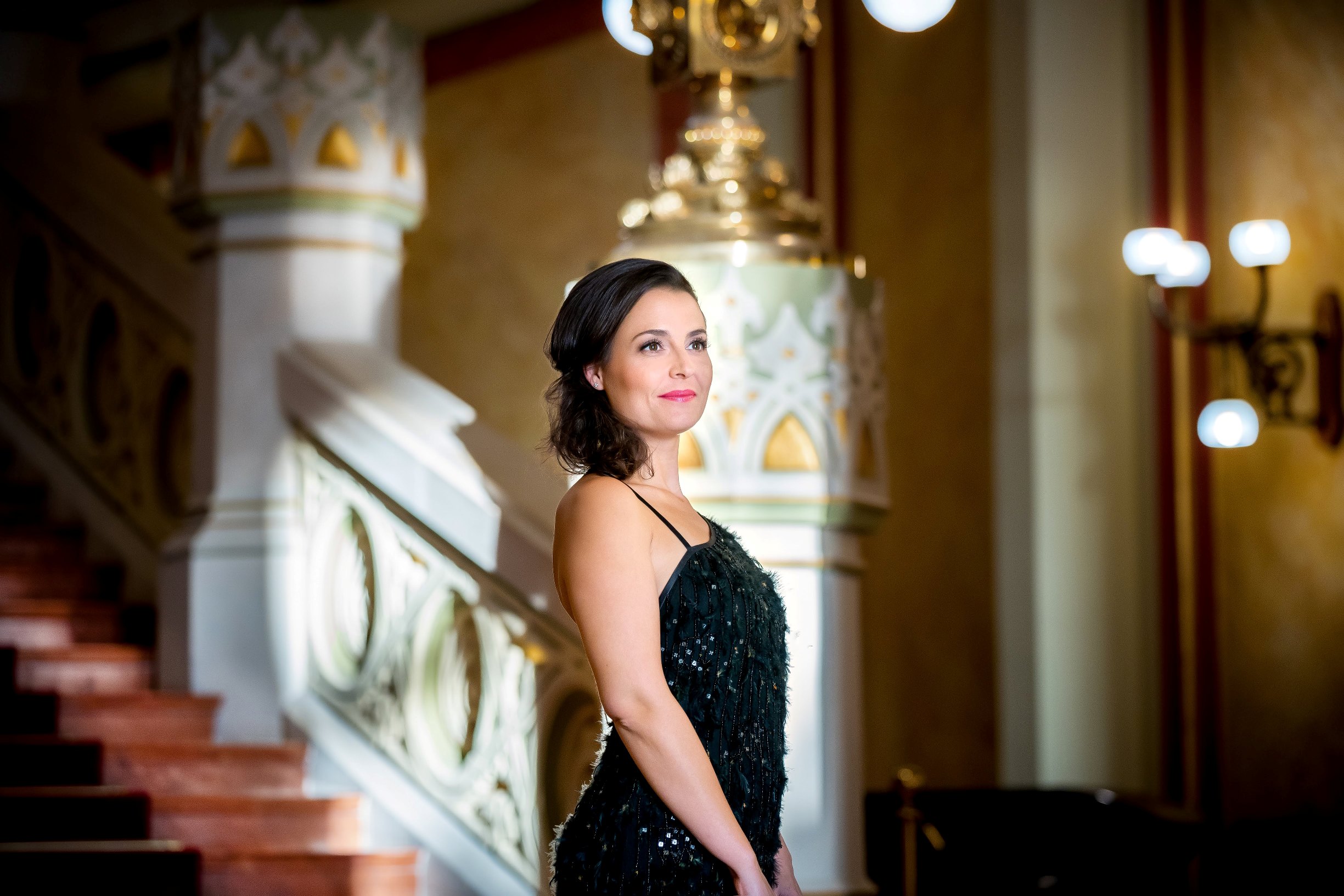 Fejes Krisztina a Pesti Vigadóban